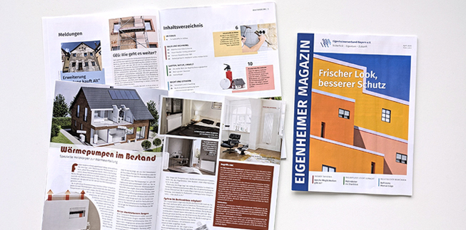 Zeitschrift Eigenheimer Magazin